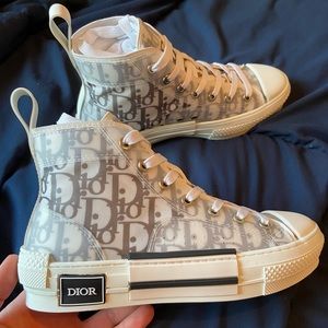 Dior B23 Oblique High Tops Women’s 7/Men 5.5 New